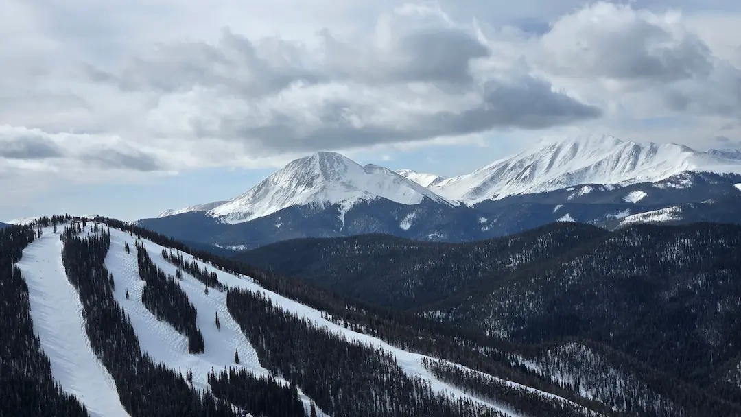 Keystone Ski Resort in the winter